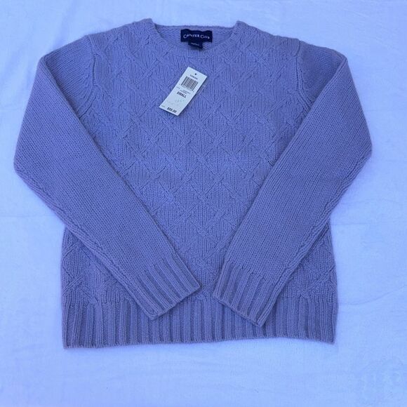Charter Club Womens Wool Angora Cable Knit Sweater Vintage Size Small - Picture 1 of 11